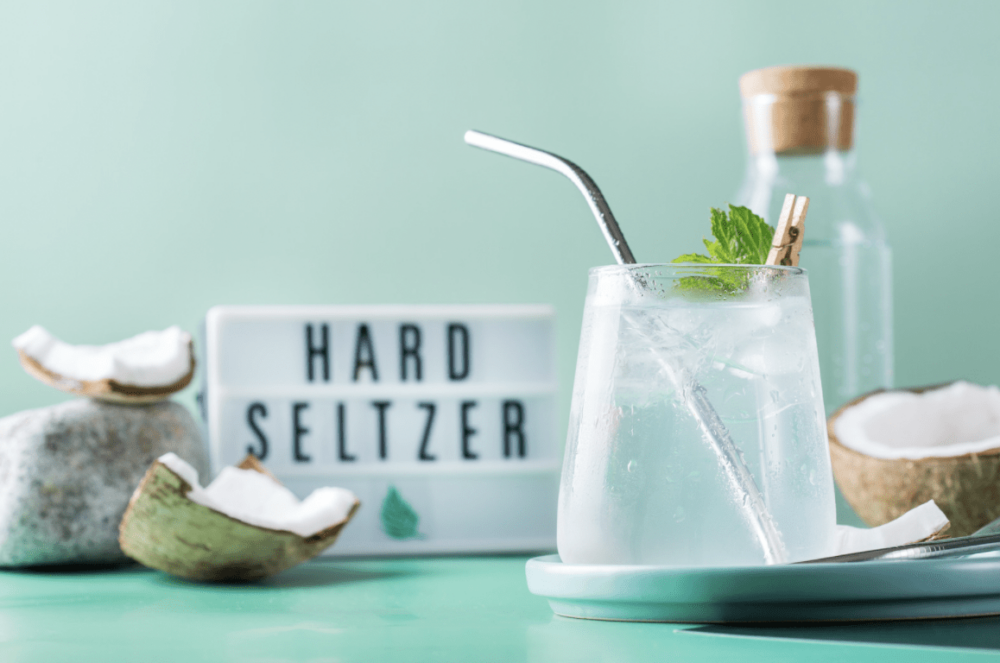 hard seltzer drink